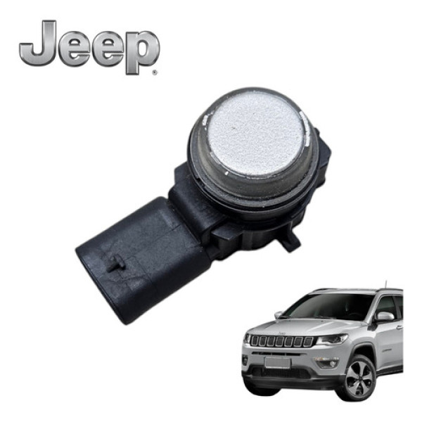 Sensor Estacionamento Ré Jeep Compass 2.0 Limited 2016 2021 Prata