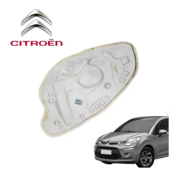 Forração Porta Traseira Direita Citroën C3 2012 A 2016 Branco