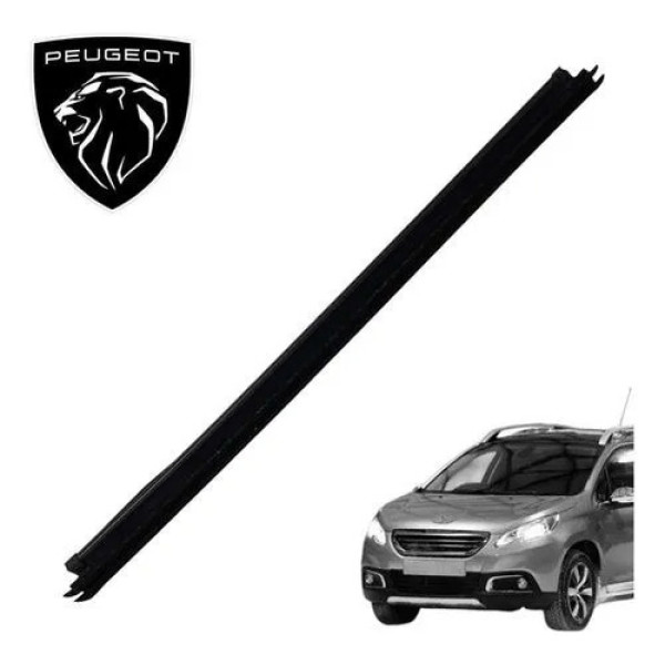 Pestana Interna Traseira Esquerda Peugeot 2008 2015 A 2020 Preto