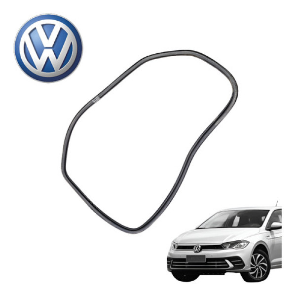 Borracha Traseira Direita Vw Polo 1.0 Track 2022 A 2025 Orig Preto