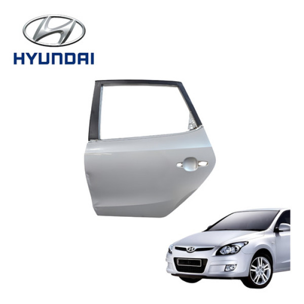 Porta Traseira Esquerda Hyundai I30 2.0 Gls 2009 A 2012 Orig Traseira Traseiro Esquerdo Prata