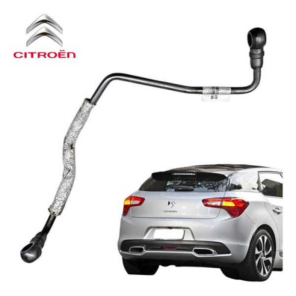 Tubo Lubrificação Citroën Ds5 1.6 Thp 2013 A 2016 Original Prateado