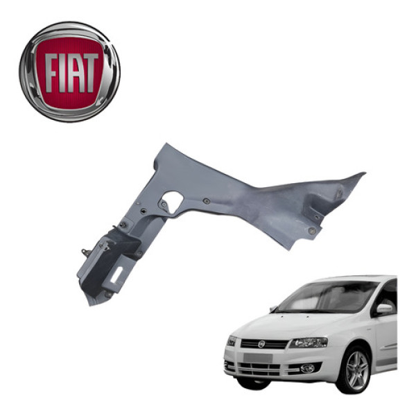 Suporte Bagagito Direito Fiat Stilo 1.8 Connect 2005 A 2007 Preto