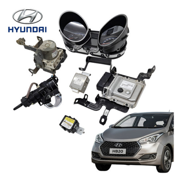 Kit Code Conjunto Injeção Hyundai Hb20 2019 1.0 Confort