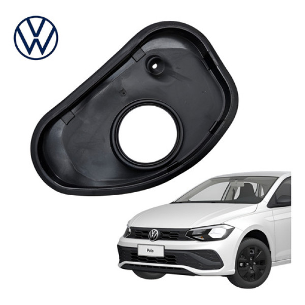 Borracha Vedação Portinhola Tanque Vw Polo Virtus 2023 2025 Preto 2025