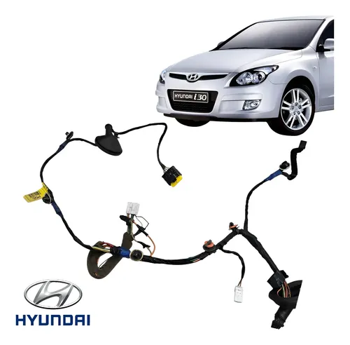 Chicote Porta Dianteira Direita Hyundai I30 2009 A 2011 Orig