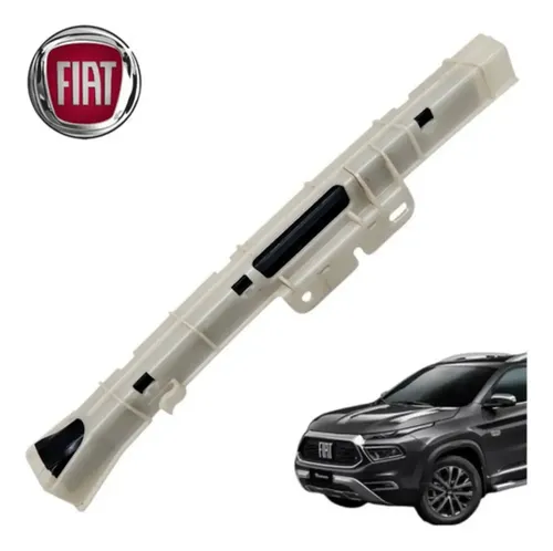 Guia Vidro Porta Dianteira Direita Fiat Toro Ranch 2019 2025 Preto