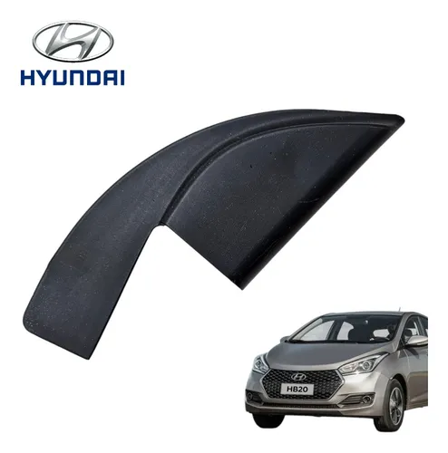 Acabamento Retrovisor Esquerdo Interno Hyundai Hb20 2013 Ori Preto