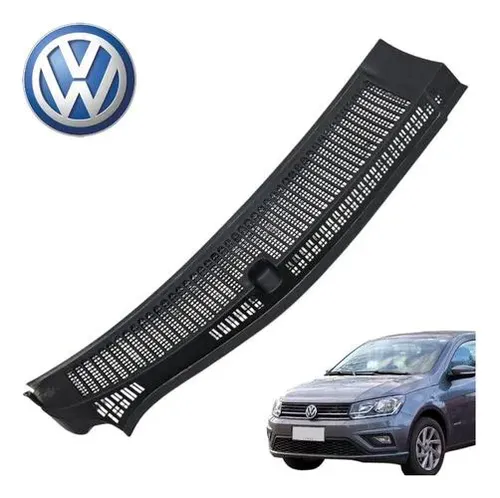 Grade Churrasqueira Direita Volkswagen Gol G7 G8 2020 A 2023 Preto Texturizado