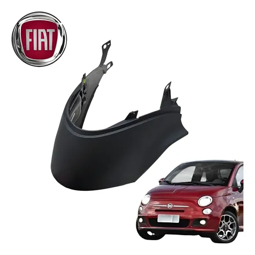 Acabamento Console Central Fiat 500 1.4 Sport Air 2012 Origi Preto