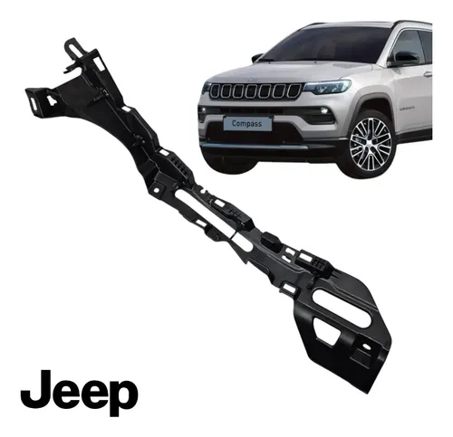 Acabamento Guia Parachoque Traseiro Jeep Compass 2017 A 2023