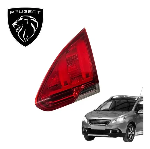 Lanterna Esquerda Tampa Traseira Peugeot 2008 Allure 2016 Esquerdo/motorista Vermelha