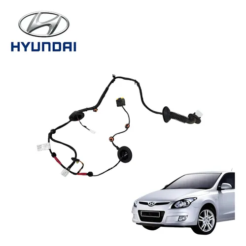 Chicote Porta Traseira Esquerda Hyundai I30 2.0 Gls 2010 Ori