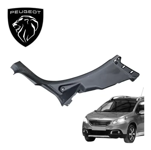 Soleira Traseira Direita Peugeot 2008 1.6 Allure 2015 A 2020 Preto