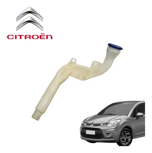 Gargalo Reservatório Água Parabrisa Citroën C3 2012 A 2016 Branco