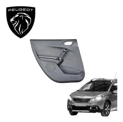 Forro Porta Traseira Esquerda Peugeot 2008 Allure 2016 2020