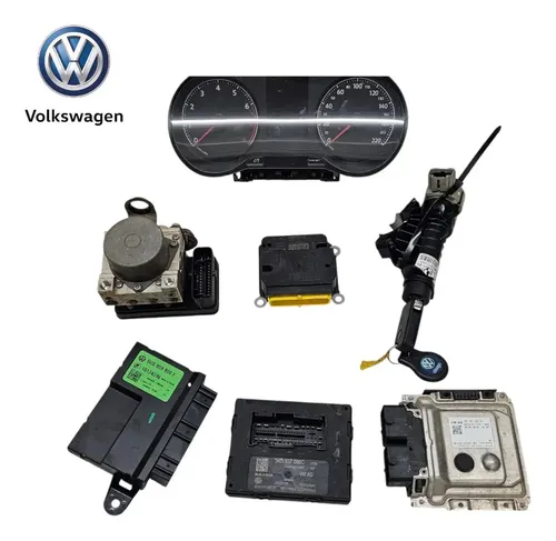 Kit Code Conjunto Injeção Vw Gol G8 1.0 3cc 2021 Original