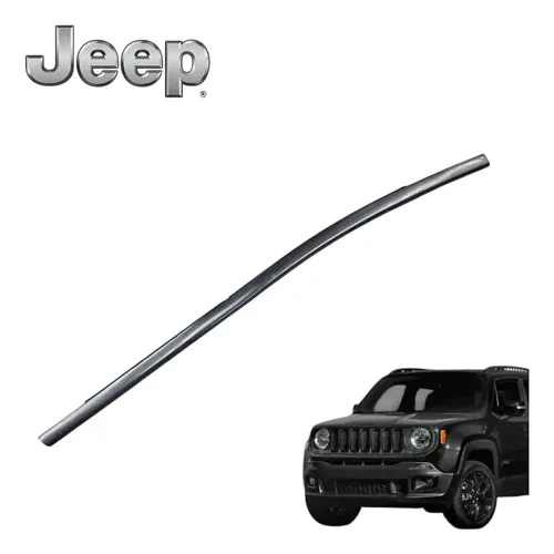 Pestana Externa Traseira Esquerda Jeep Renegade Flex 2020 Preto