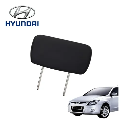 Encosto Cabeça Traseiro Hyundai I30 2.0 Gls 2009 A 2012 Orig Preto