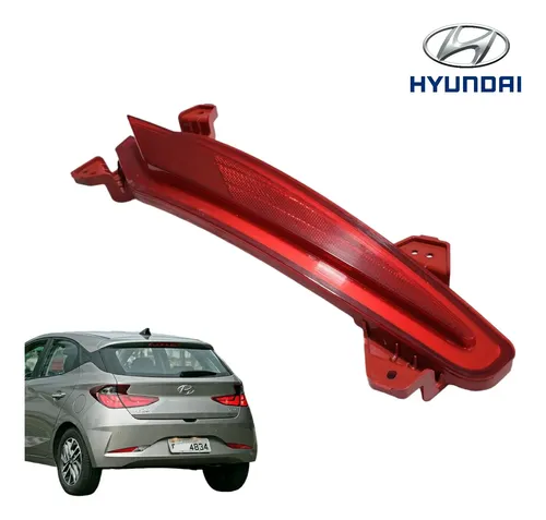 Refletor Olho Gato Traseiro Direito Hyundai Hb20 2020 A 2022 Vermelho