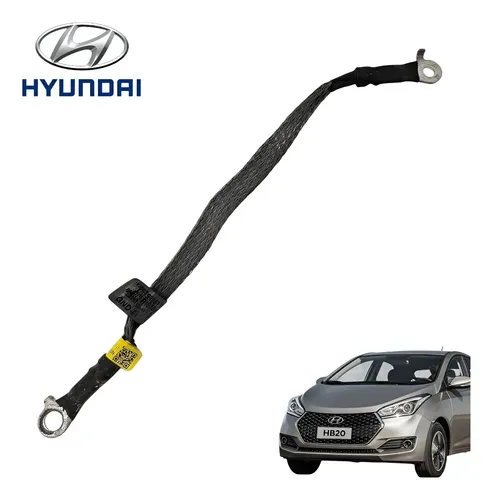 Cabo Negativo Terra Hyundai Hb20s 1.0 Vision 2020 A 2022 Ori Cinza
