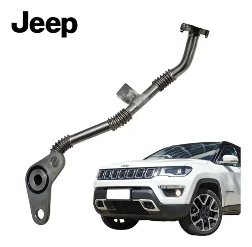 Cano Óleo Turbina Jeep Compass Toro 2.0 Diesel 2016 A 2021 Cinza
