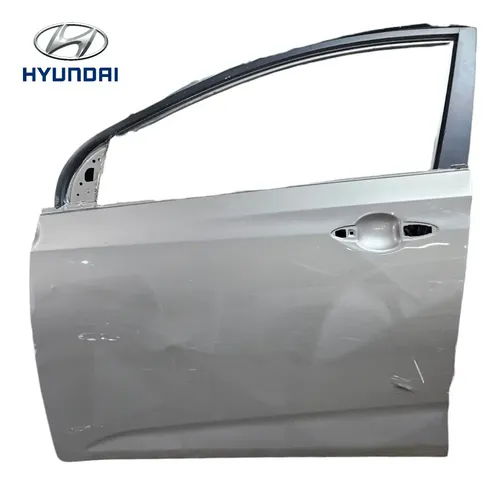 Porta Dianteira Esquerda Hyundai Hb20 2013 A 2019 C Detalhe  Dianteira Esquerdo Cinza