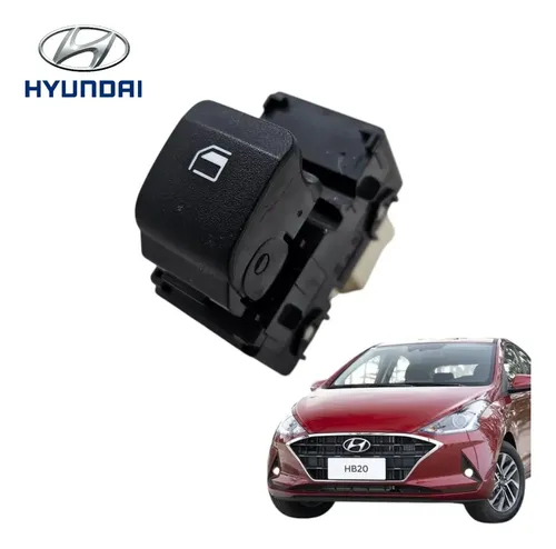 Botão Interruptor Vidro Elétrico Hyundai Hb20 2020 A 2022