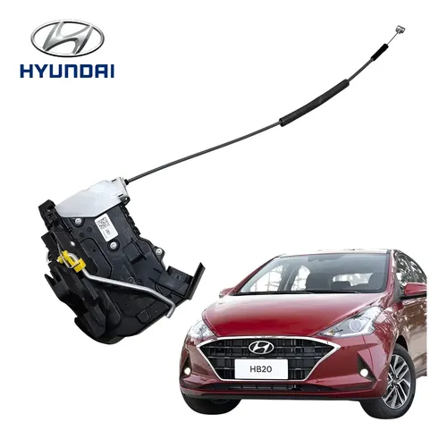 Fechadura Porta Traseira Esquerda Hyundai Hb20 2020 A 2022 