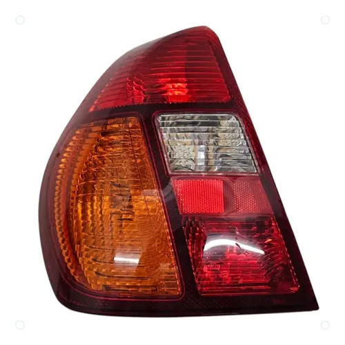 Lanterna Traseira Esquerda Renault Clio Sedan 2000 A 2009 Esquerdo/motorista Vermelho