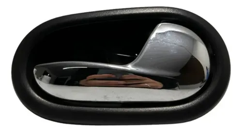 Maçaneta Interna Direita Renault Sandero Logan 2014 A 2021 Prateado Dianteira/traseira