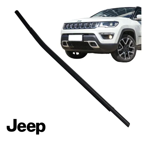 Pestana Externa Traseira Direita Jeep Compass 2016 A 2021 Preto