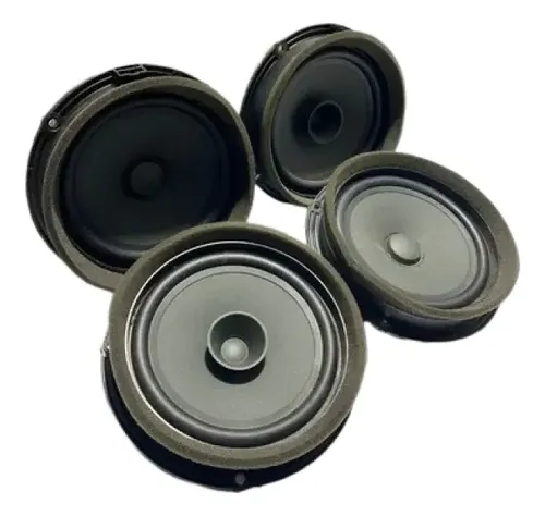Kit Alto Falantes Volkswagen Fox 2015 A 2021 Original Preto