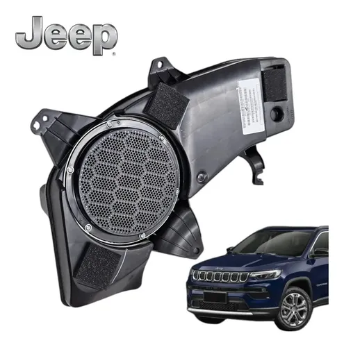 Caixa De Som Subwoofer Jeep Compass T350 Limited 2021 A 2024 Preto