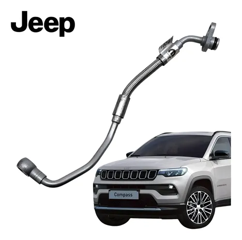 Cano Lubrificação Turbina Compass Renegade 1.3 2021 A 2025 Cinza