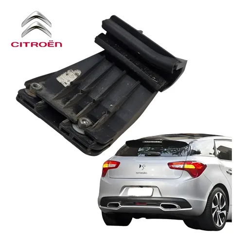Guia Vidro Porta Traseira Esquerda Citroen Ds5 2013 A 2016 Preto