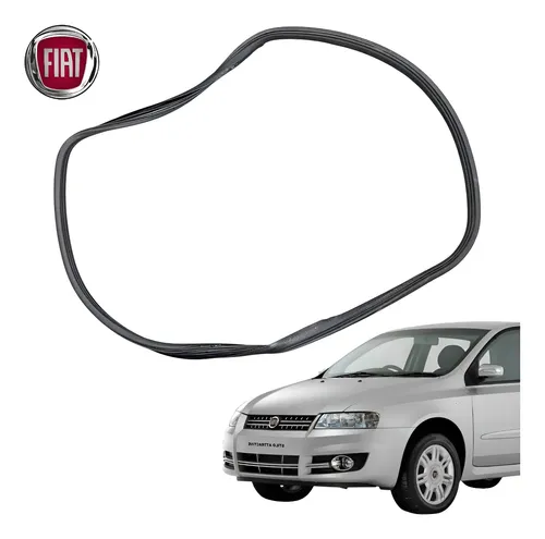 Borracha Carroceria Porta Traseira Direita Fiat Stilo Orig Preto