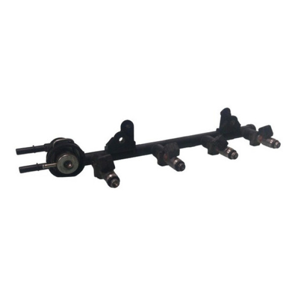 Flauta C/ Bico Injetor Focus Ecosport 4 Ao 8 1.6 8v +fechadu