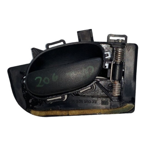 Maçaneta Interna Porta Tras Direita Peugeot 206 1998 A 2009