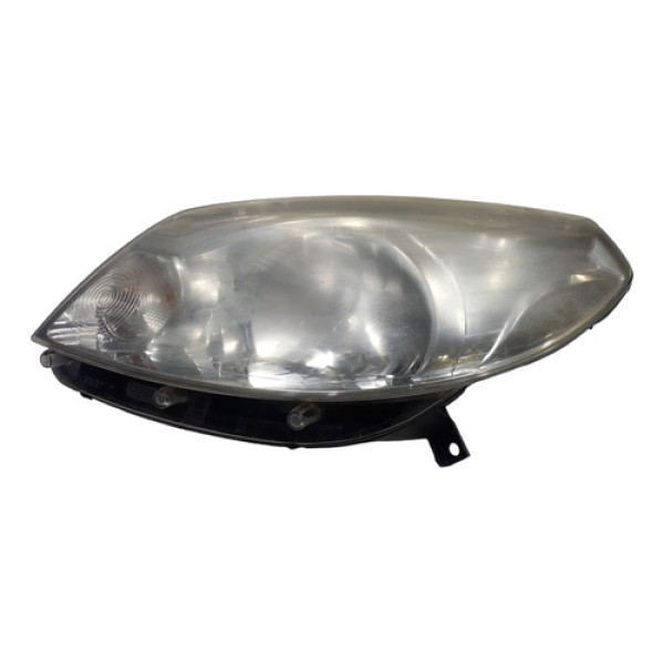 Farol Cromado Lado Esquerdo Renault Sandero 2012 2013 A 2014