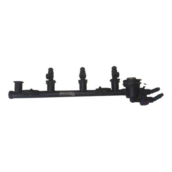 Flauta Combustível C/ Bico Injetor Fiesta Ka 2002 A 2013