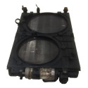 Radiador Água Manual C/defletor E Condensador Golf 1999-2006