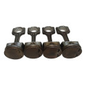 Jogo Pistão Biela Peugeot 307 C4 C5 Xsara 2.0 16v 2008-2012