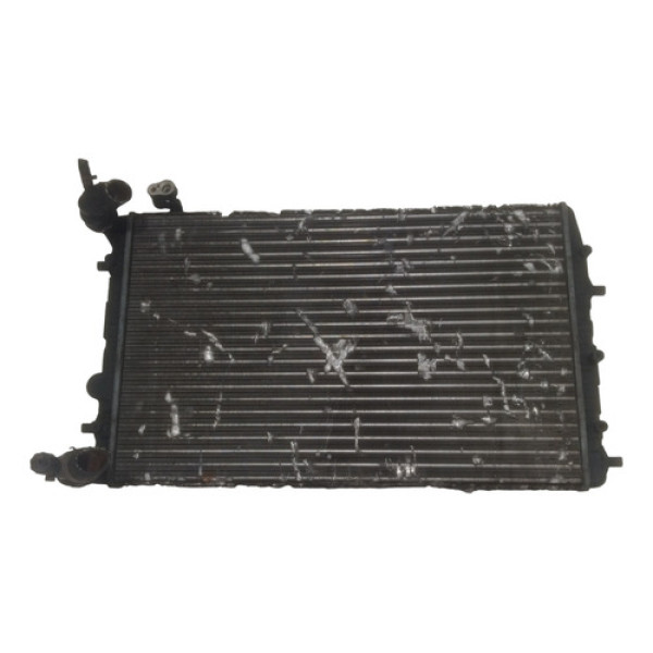 Radiador Água Manual C/condensador Vw Gol Voyage 2008 A 2012