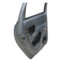 Porta Traseira Esquerda Chevrolet Meriva 2002 A 2012 Prata