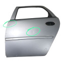 Porta Traseira Esquerda Chevrolet Meriva 2002 A 2012 Prata