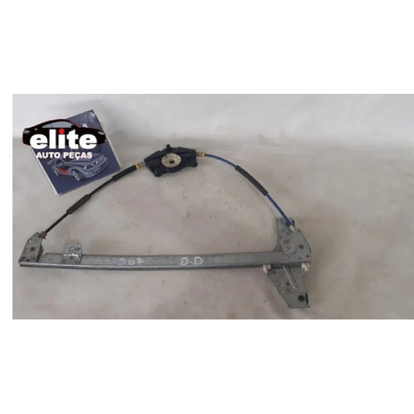 Máquina Vidro C/motor D/d Peugeot 307 2012 13 14 15 16 2017