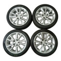 Jogo Rodas Vectra Elite Aro 17 05 Furos Com Pireli 215-45/17 Prateado
