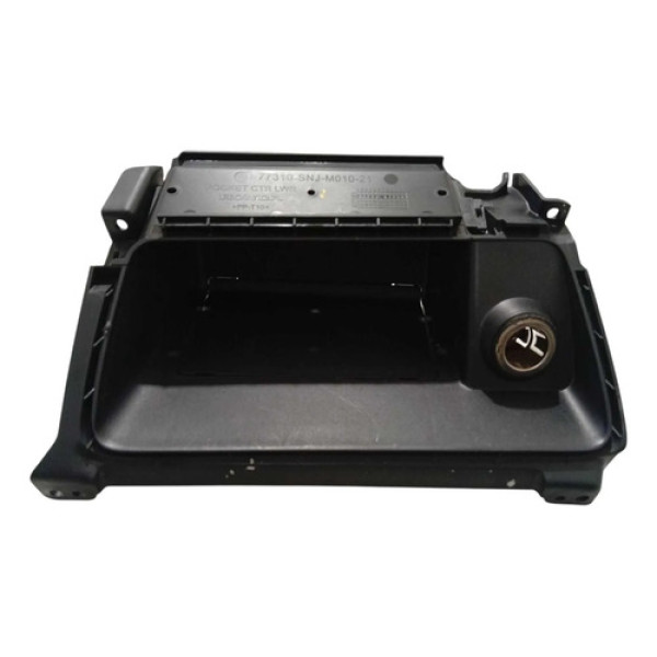 Moldura Acabamento Isqueiro Porta Treco Civic 2007 A 2011 Preto