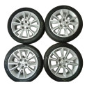 Jogo Rodas Vectra Elite Aro 17 05 Furos Com Pireli 215-45/17 Prateado
